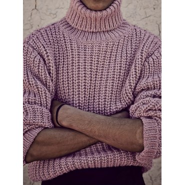 Turtle Neck Knitted ...