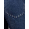 Chic Straight Leg Jeans, Men's Casual Stretch Semi-formal Pants For All Seasons Business