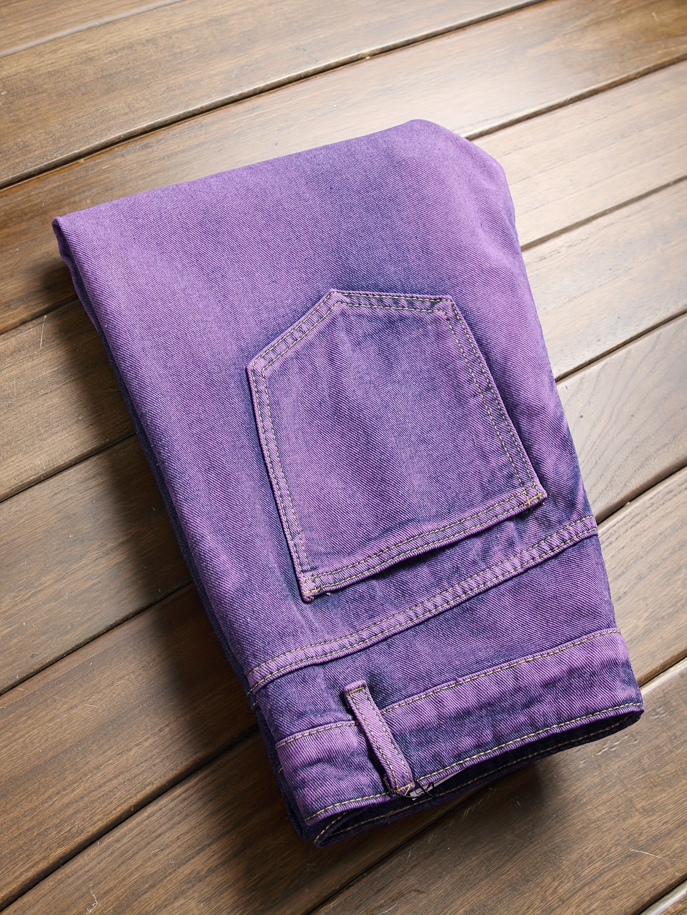 slim fit ripped jeans mens casual street style distressed jeans details 3