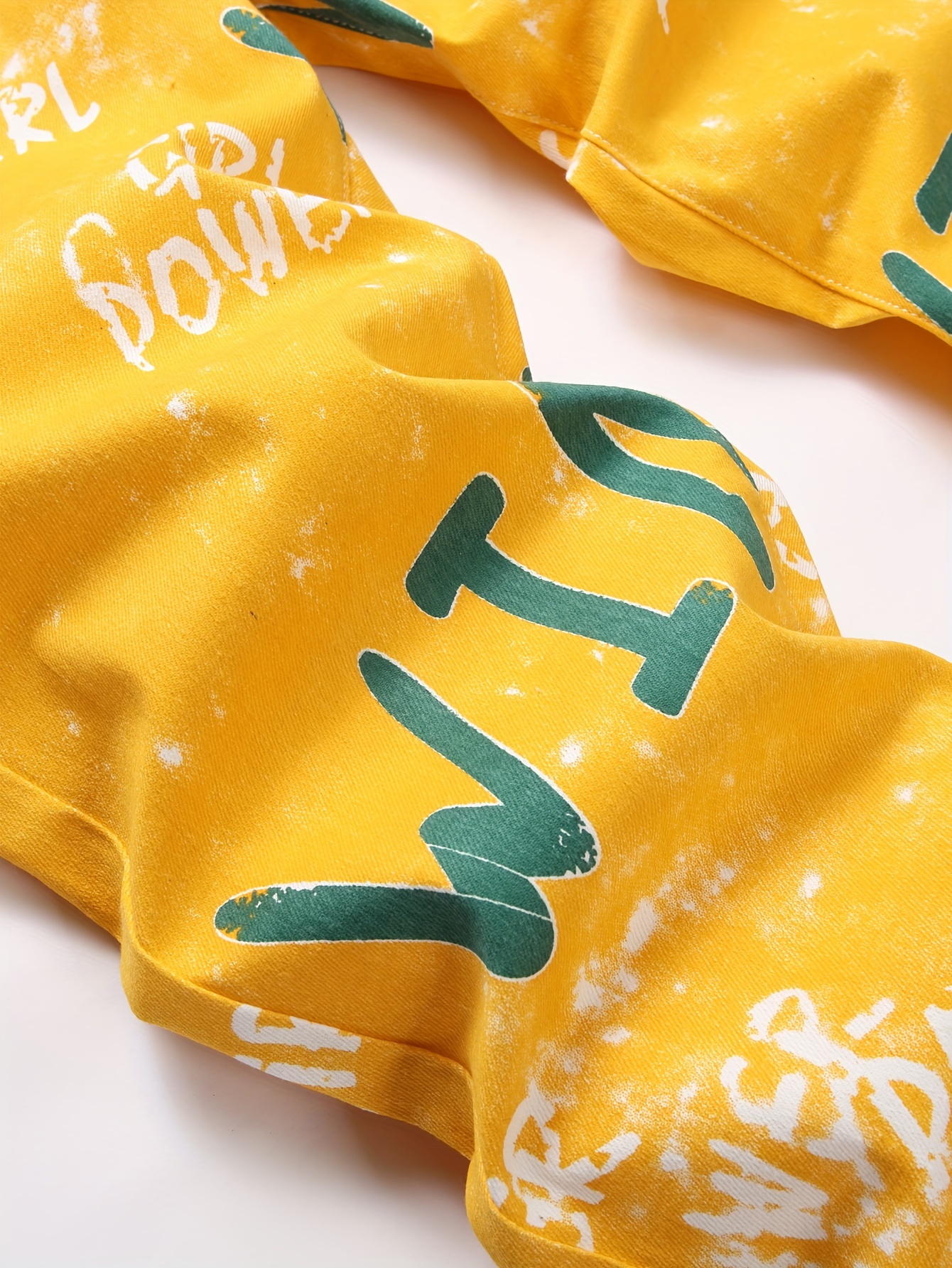 mens casual letter print jeans chic street style stretch jeans details 3